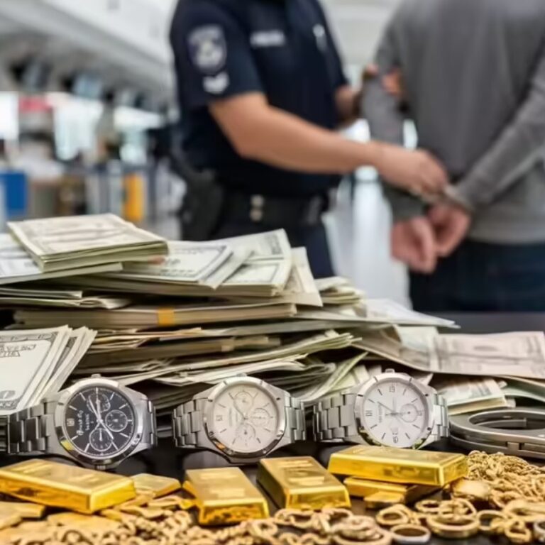 gold on airport