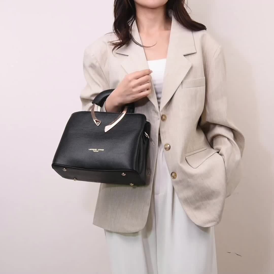 Fashionable Women'S Handbag Made of High-Quality Material, a Easy Shoulder Crossbody Bag with Three Layers And Large Capacity, Vintage Tote Bag - Image 15