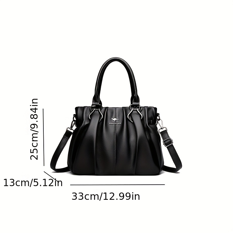 Fashionable High-Quality Women's New Handbag, Trendy Versatile Shoulder and Crossbody Bag with Elegant Casual Top Handle - Ideal for Outings, Business, and Commuting - Image 4
