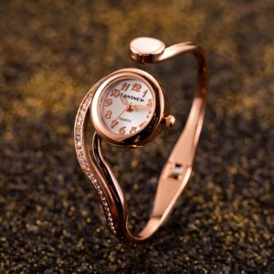 A Unique Bracelet Watch for Women, a Stylish Quartz Wristwatch, a Luxurious Gift for Her