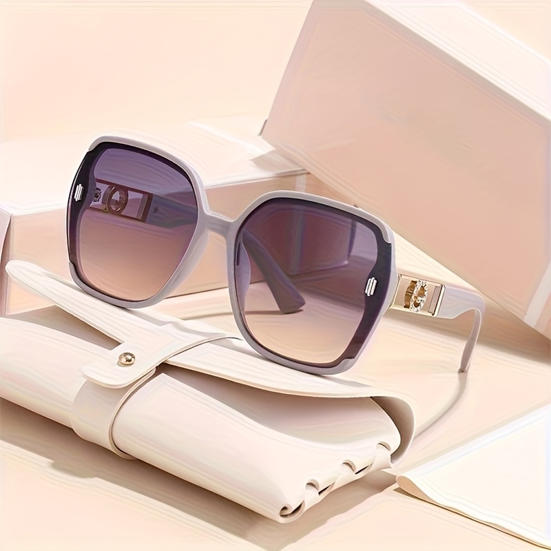 Essential for a Stylish Look! Women's Large Frame Glasses – Retro Korean-Inspired for a Sophisticated No-Makeup Vibe,stocking stuffers - Image 3