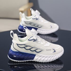 product-fancy-116ee567-3230-42c6-9966-a07b527a8410 Casual Cool Low Top Footwear for Youngsters, Breathable Mesh with Adjustable Fastening, Spring & Autumn Models