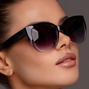 product-fancy-29617817-9ea7-4958-8f0a-0fe4f006622c Cat-Eye Fashion Glasses - Classic Cat-Eye Frames, Bohemian Style Eyewear for Women, Perfect for Everyday Outfits And Music