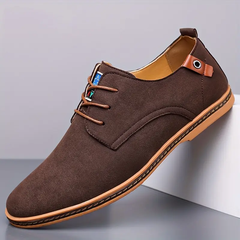 COMFIDAILY Men's Slip-On/Lookout Loafers - Toe Low-Top Business Casual Shoes with Synthetic Upper, PU Cushioned Insole & All-Season Rubber Sole - All-Terrain Traction for Office, Semi-Formal Wear (Year-Round) - Easy Maintenance - Image 2