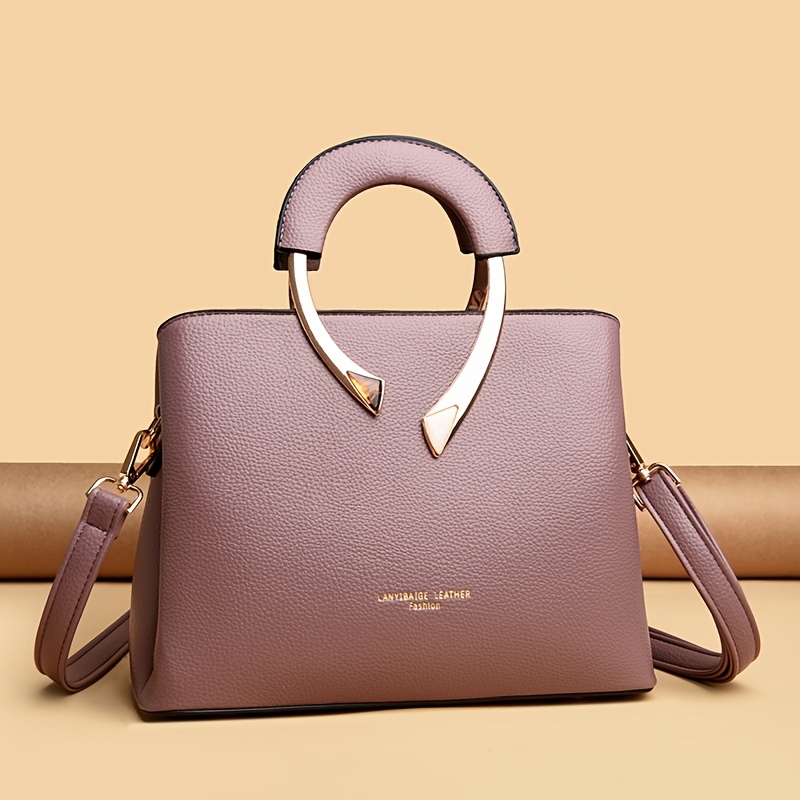 Fashionable Women'S Handbag Made of High-Quality Material, a Easy Shoulder Crossbody Bag with Three Layers And Large Capacity, Vintage Tote Bag - Image 12