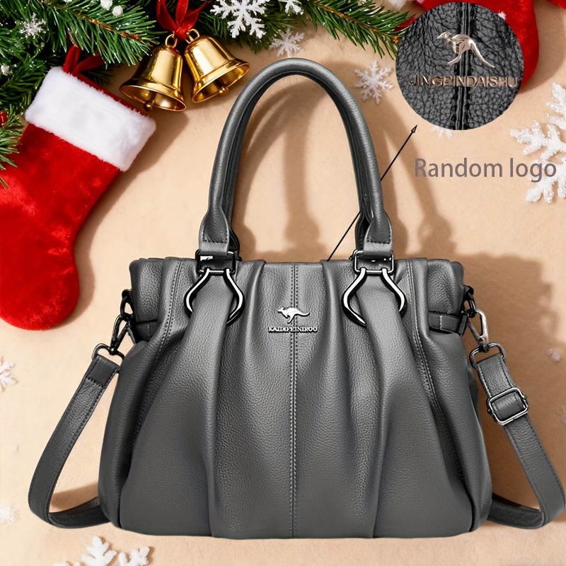 Fashionable High-Quality Women's New Handbag, Trendy Versatile Shoulder and Crossbody Bag with Elegant Casual Top Handle - Ideal for Outings, Business, and Commuting - Image 2