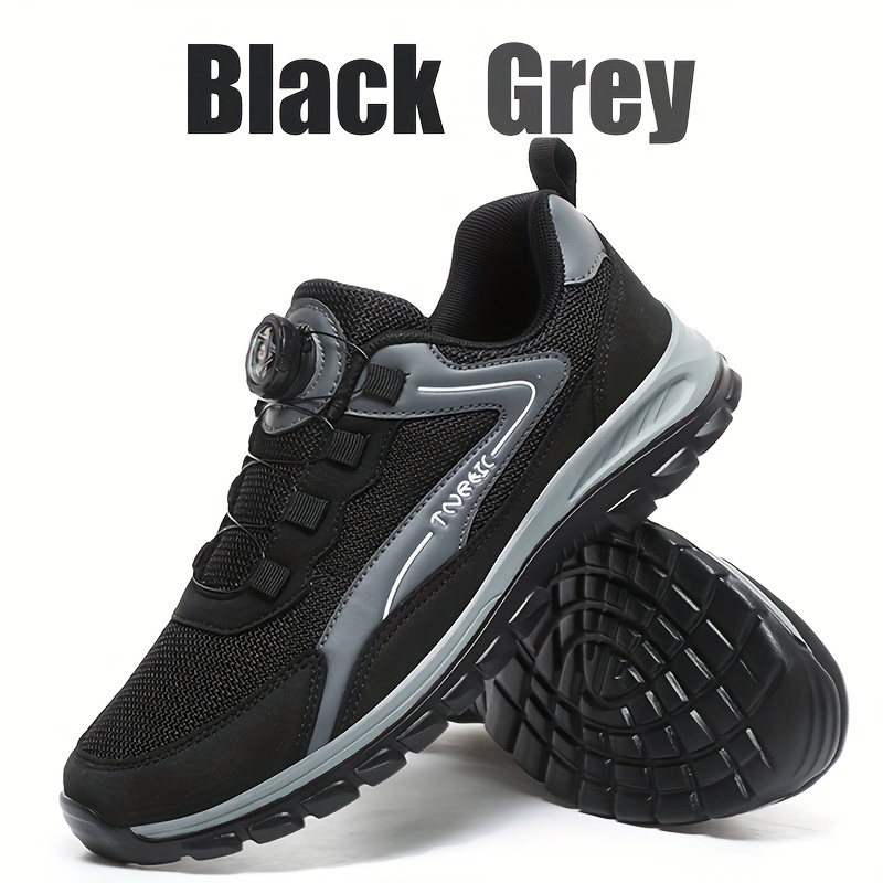Mens Plus Size Wide Width Breathable Comfortable Soft Casual Slip on Sneakers Shoes with Rotating Bukles for Walking Running Outdoor Activities for All Seasons - Image 7