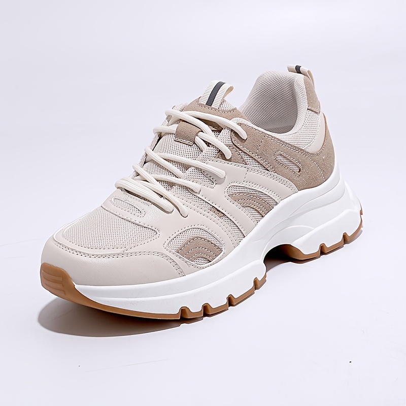 Women's Breathable Mesh Sneakers - Lightweight, Comfortable Low-Top Running Shoes with Casual Lace-Up Design for All Seasons - Image 6