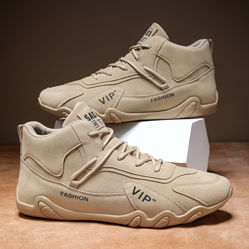 Men'S Skateboard Shoes with Good Grip, Lace-Up Sneakers, Non-Slip, Wear-Resistant, And Versatile Men'S Lightweight Sneakers - Image 6