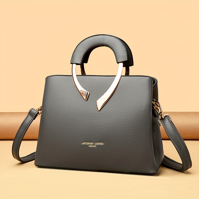 Fashionable Women'S Handbag Made of High-Quality Material, a Easy Shoulder Crossbody Bag with Three Layers And Large Capacity, Vintage Tote Bag - Image 14