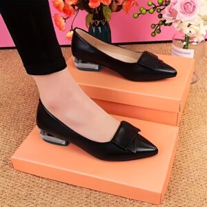 product-fancy-9567f144-93ec-478e-8501-13f545d1a979 New Women'S Soft faux leather Flats with a Pointed Toe, Soft Sole, And Versatile Design for Spring And Autumn, Perfect for Mothers., Women Shoes