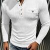 New Spring Style Small Noodle Fabric Long Sleeve Solid Color Polyester Crew Neck Spandex Sweatshirt, a Versatile Item