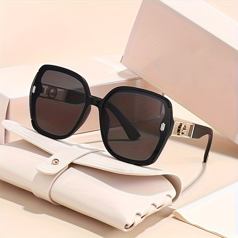 Essential for a Stylish Look! Women's Large Frame Glasses – Retro Korean-Inspired for a Sophisticated No-Makeup Vibe,stocking stuffers - Image 2