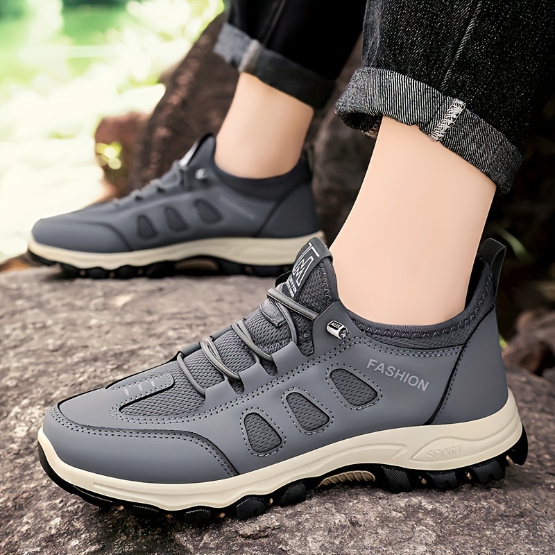 Men'S New Spring And Autumn Running Shoes, Casual Sports Lightweight Sneakers, Breathable Comfortable Casual Soft-Soled Sneakers - Image 3