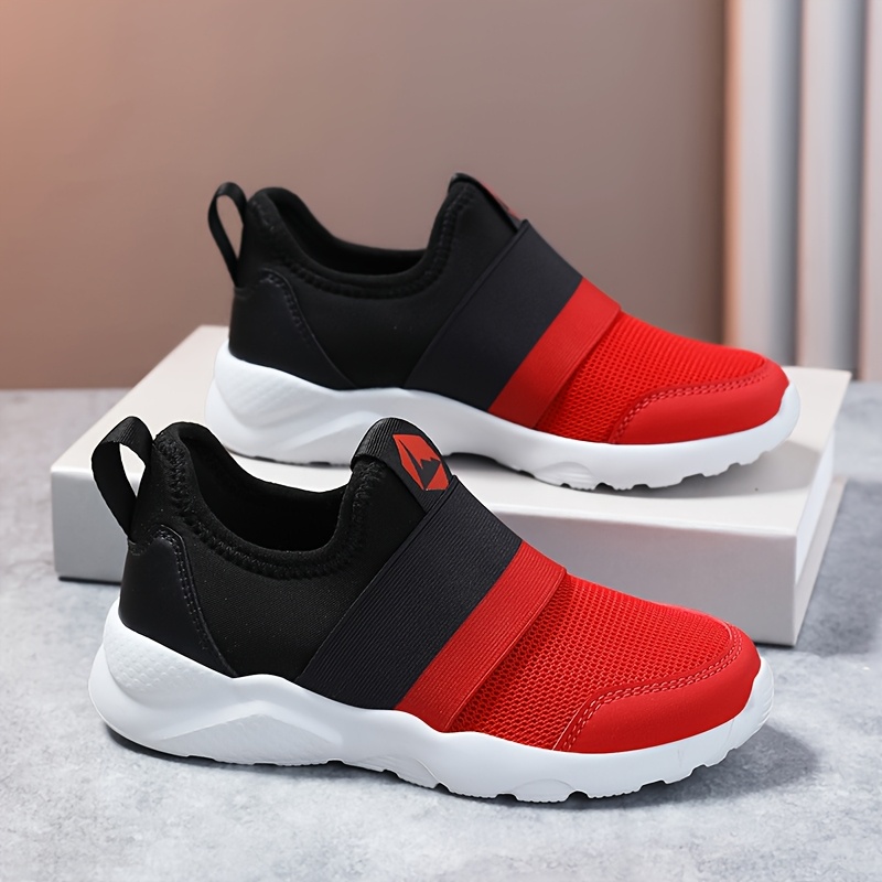 These Slip-On Casual Sneakers Are Lightweight, Soft, And Comfortable, Making Them Suitable for Boys And Girls for Everyday Leisure And Outdoor Activities. They Come in Vibrant Color Combinations And Can Be Worn in All Seasons - Image 3