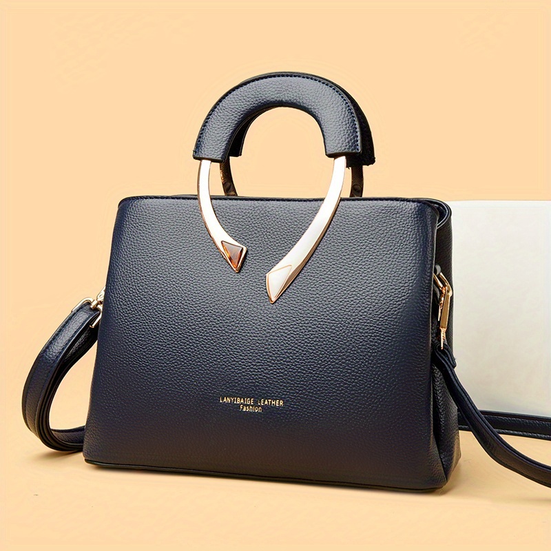 Fashionable Women'S Handbag Made of High-Quality Material, a Easy Shoulder Crossbody Bag with Three Layers And Large Capacity, Vintage Tote Bag - Image 13