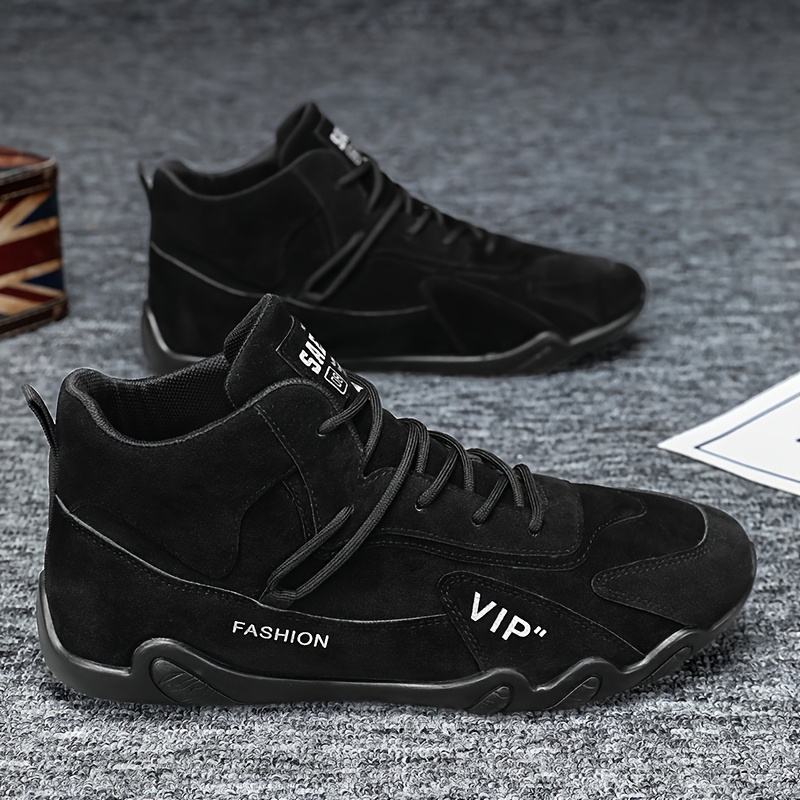 Men'S Skateboard Shoes with Good Grip, Lace-Up Sneakers, Non-Slip, Wear-Resistant, And Versatile Men'S Lightweight Sneakers - Image 5