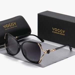 [sunglasses]VOGGY fashionable and simple oversize large lens Polarized Fashion Glasses, suitable for men and women driving, cycling, hiking, camping, leisure, fishing, vacation, travel, outdoor, party decoration, props and gifts