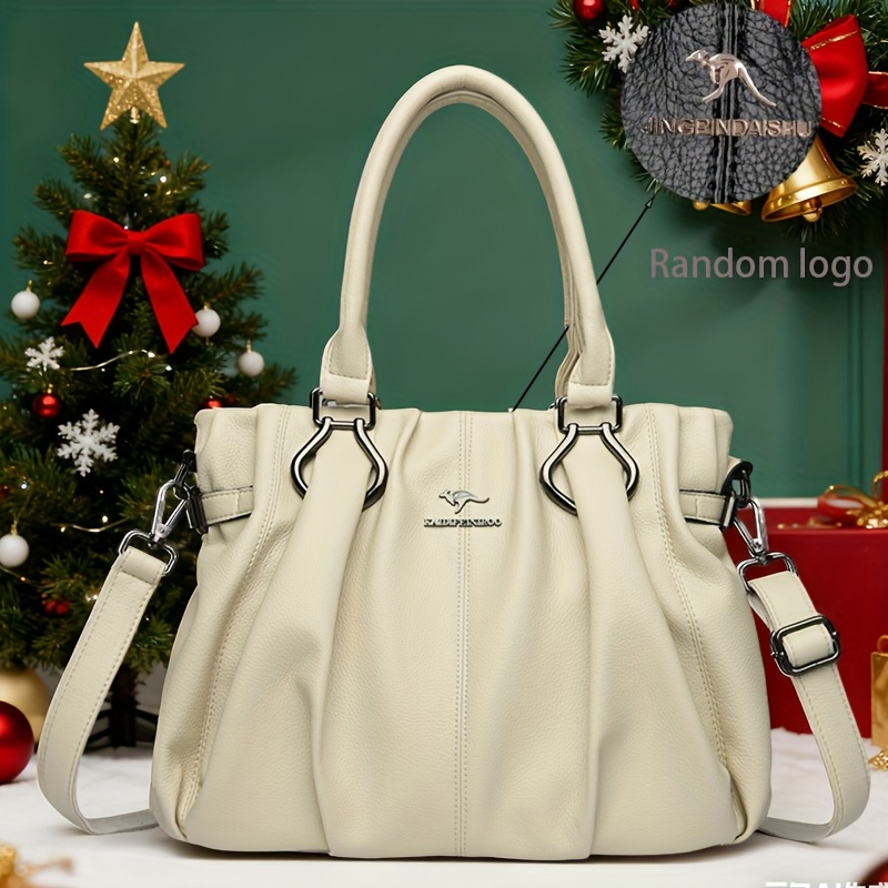 Fashionable High-Quality Women's New Handbag, Trendy Versatile Shoulder and Crossbody Bag with Elegant Casual Top Handle - Ideal for Outings, Business, and Commuting - Image 5