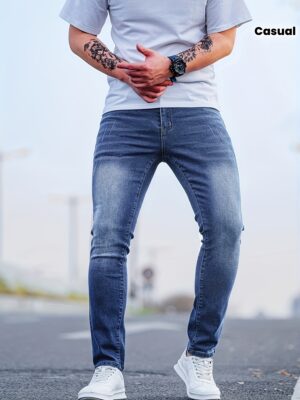 Shot Blue Denim, Unlock a New Level of Comfort, Ignite The Masculine Nature of a Dynamic Man