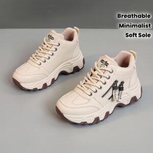 product-fmket-371535b9f3681c8f63e4c03d1e983646 7830 Breathable Height-Increasing Running Shoes with Soft Sole, Versatile Women's Casual Shoes, Casual and Fashionable, Outdoor Sports, Vintage Minimalist Style, Women Shoes, Sneakers