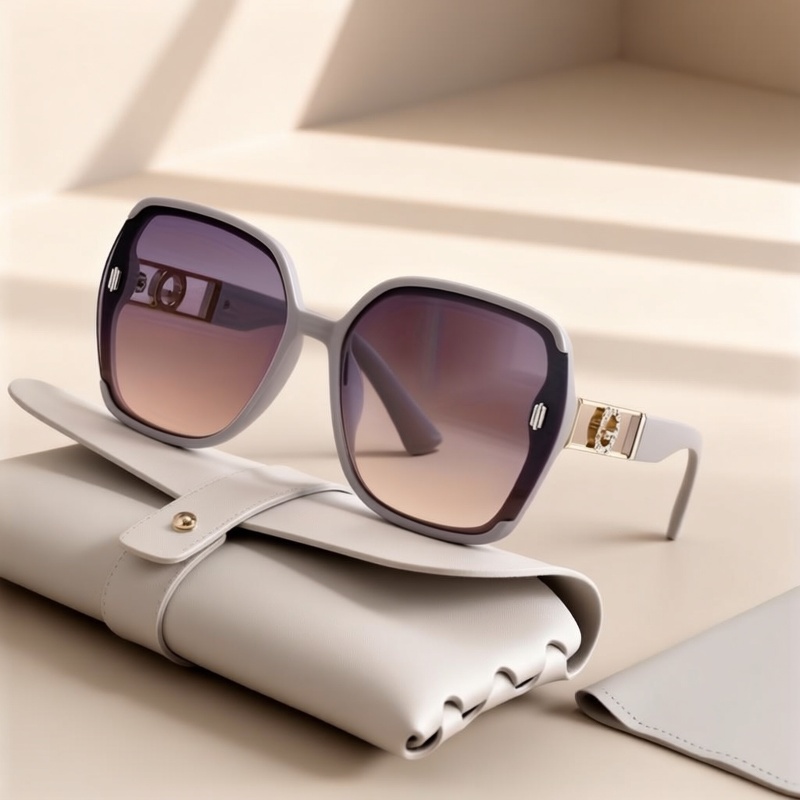 Essential for a Stylish Look! Women's Large Frame Glasses – Retro Korean-Inspired for a Sophisticated No-Makeup Vibe,stocking stuffers - Image 6