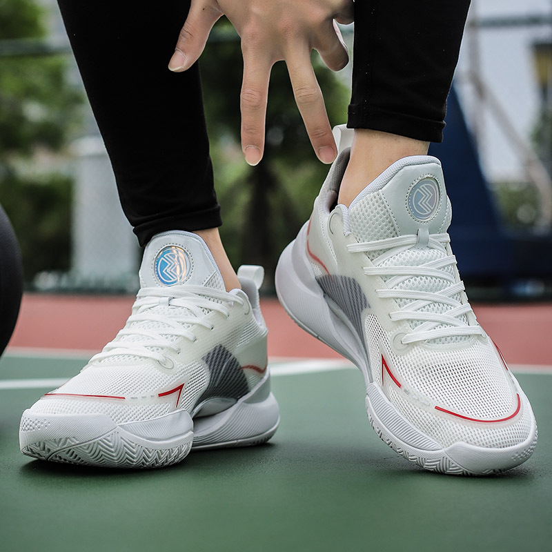 Men'S Lightweight And Breathable Basketball Shoes for Practical Training, Featuring Slip Resistance And Shock Absorption, Perfect for Everyday Wear And Trendy Outfits - Image 3