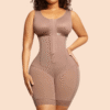 Colombian Shapewear, Women'S High-Support Bodysuit with Tummy Control, Featuring Lace Details, Popular Double-Layer Sleeveless Steel-Boned Bodysuit for Waist, Tummy Flattening, And Lifting The Buttocks for a Peachy Shape