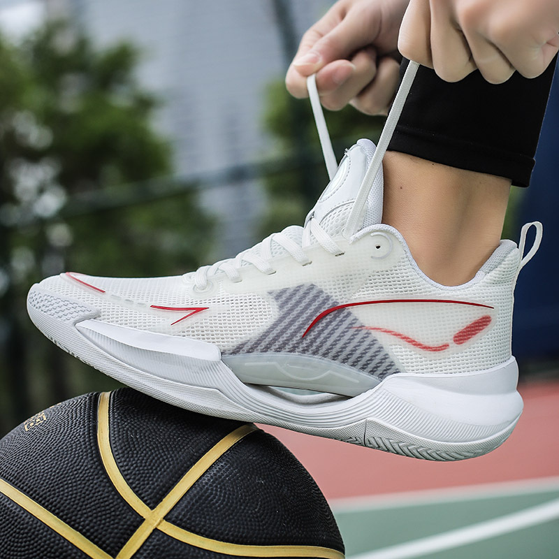 Men'S Lightweight And Breathable Basketball Shoes for Practical Training, Featuring Slip Resistance And Shock Absorption, Perfect for Everyday Wear And Trendy Outfits - Image 4