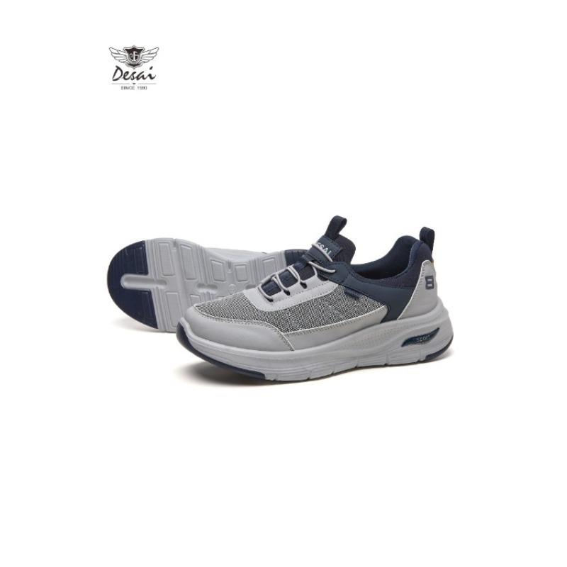 Desay New Men's Sneakers, Casual Soft-Sole Lightweight Running Shoes, Versatile Commuter Shoes, Anti-Slip and Wear-Resistant, Classic Style Fashionable Walking Shoes - Image 6