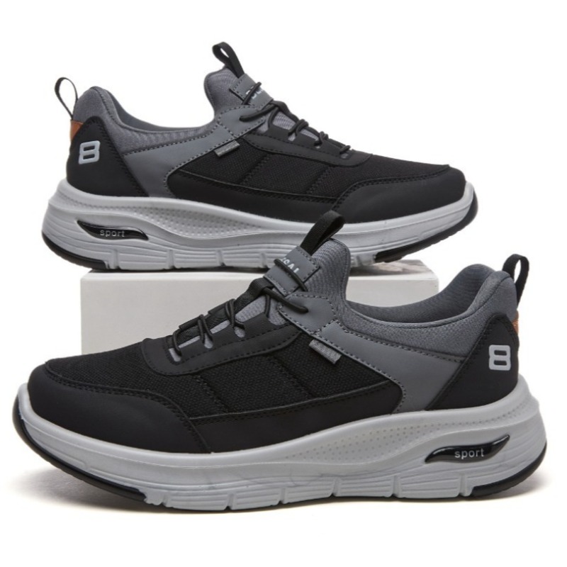 Desay New Men's Sneakers, Casual Soft-Sole Lightweight Running Shoes, Versatile Commuter Shoes, Anti-Slip and Wear-Resistant, Classic Style Fashionable Walking Shoes - Image 9