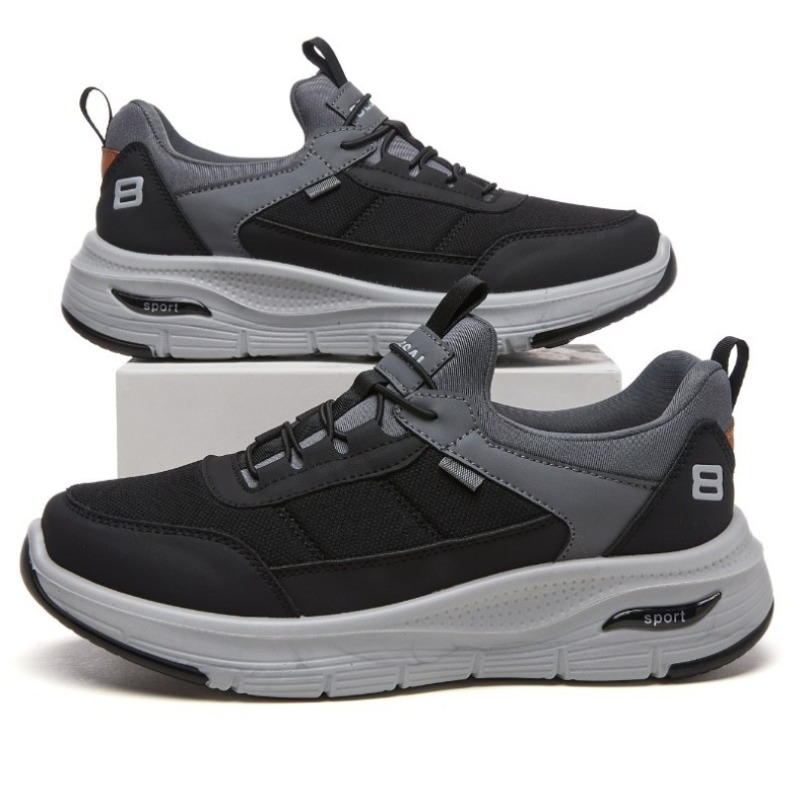 Desay New Men's Sneakers, Casual Soft-Sole Lightweight Running Shoes, Versatile Commuter Shoes, Anti-Slip and Wear-Resistant, Classic Style Fashionable Walking Shoes - Image 3