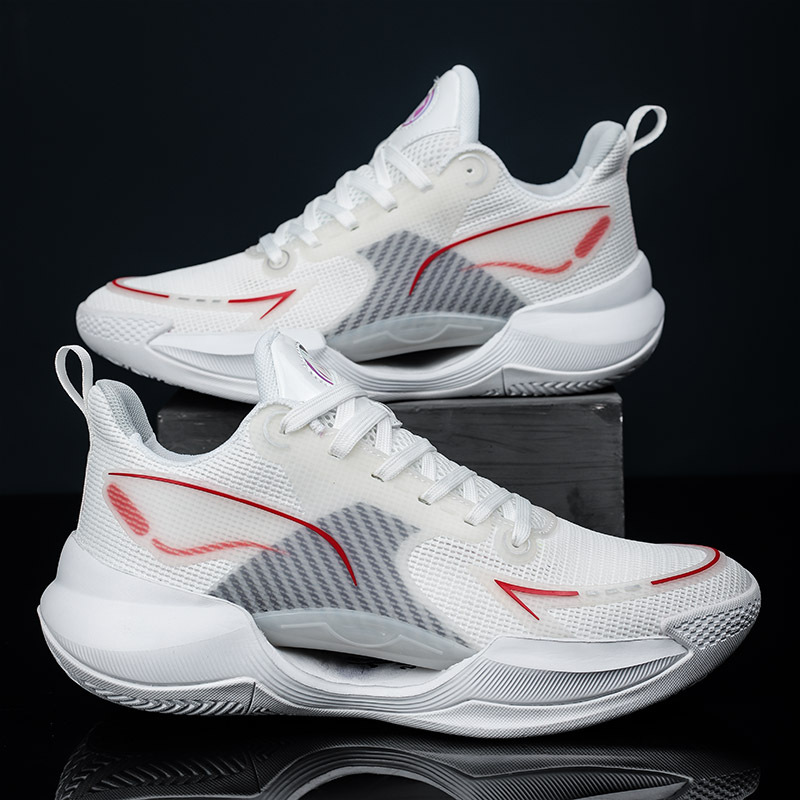 Men'S Lightweight And Breathable Basketball Shoes for Practical Training, Featuring Slip Resistance And Shock Absorption, Perfect for Everyday Wear And Trendy Outfits - Image 5