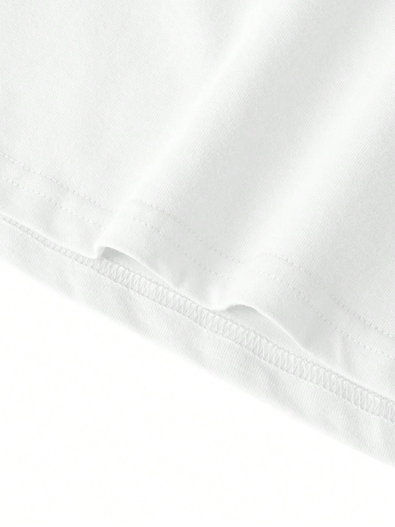 This Women'S Fashion Summer Short-Sleeve T-Shirt Features a Round Neck, Offering a Soft And Comfortable Fit That Is Perfect for Casual Wear And Showcases Youthful Energy. It'S Suitable for Various Occasions Such As Back-To- Season, Leisure - Image 5